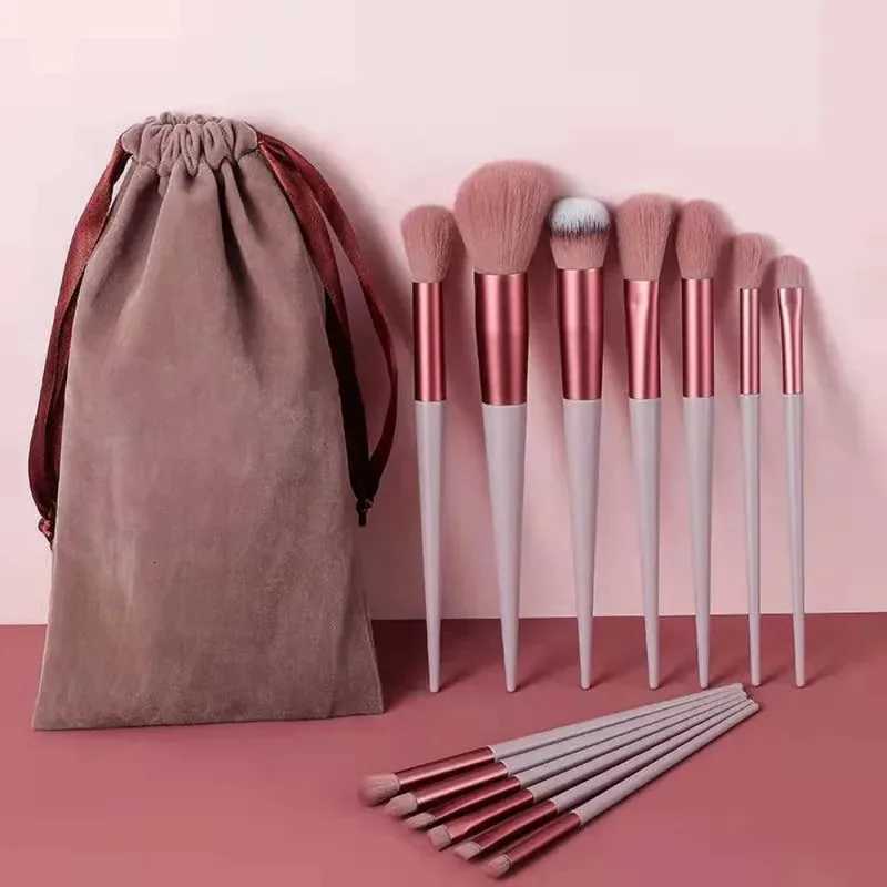 13-Piece Makeup Brush Set - Foundation Concealer Blush Eyeshadow Highlighter XJ2500716