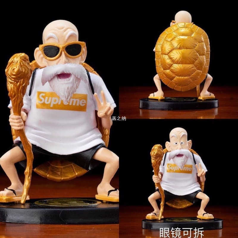QH Dragon Ball Figurine Model Car Ornament Turtle Immortal Car Decoration Anime Figurine Creative Gift S25716