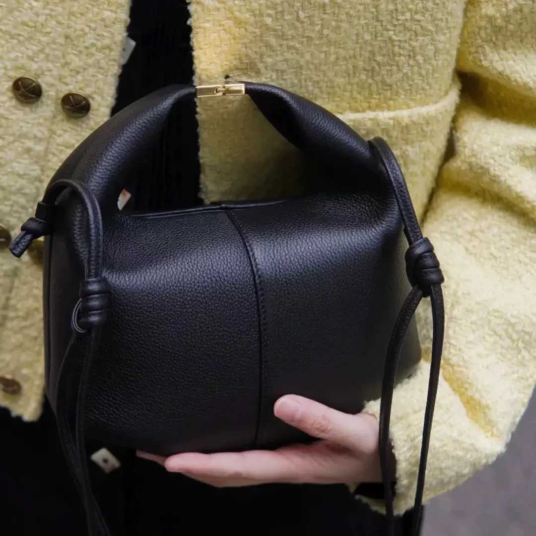 pol bento bag french poliimon niche leather new one shoulder crossbody commuter handbag dumpling bag women