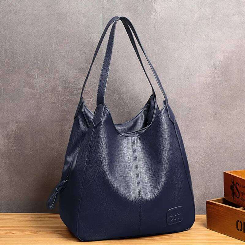 2023 Shoulder Crossbody Bags For Women Designer Soft PU Leather Women's Handbags Large Capacity Female Messenger Tote Sac