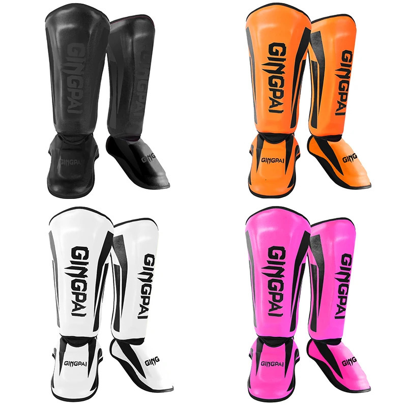 Kickboxing Boxing Shin Guard Pads Muay Thai Martial Arts Sanda Wushu Leg Protector Taekwondo Ankle Guards 250715
