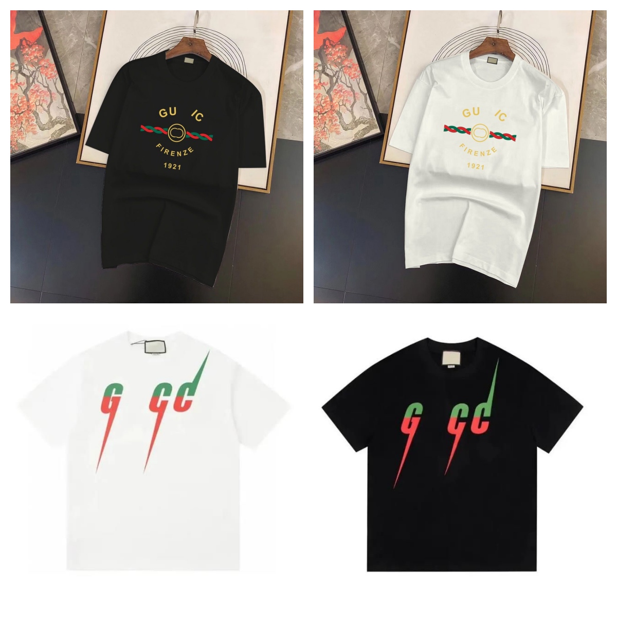 T-shirt Summer Fashion Male and Female Designers Letter Printing Trendy Leisure Outdoor Activities