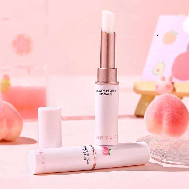 Honey Peach Lip Balm Color Change Lipstick Plumper Moisturizing Hydrating Nourishing Beauty Lips Skin Carae Cosmetics X250716