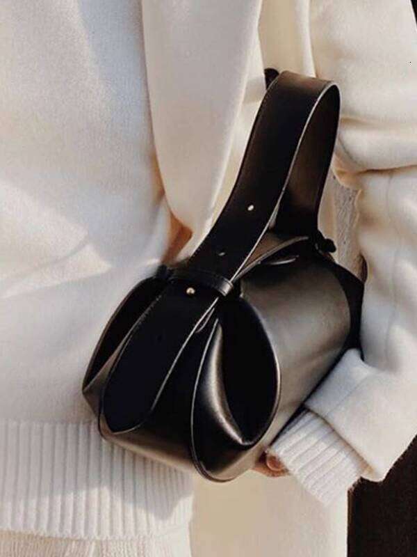 Women S Crossbody New Casual Versatile Three Dimensional Ladies Underarm Small Round Baguette Bag Handbag Large
