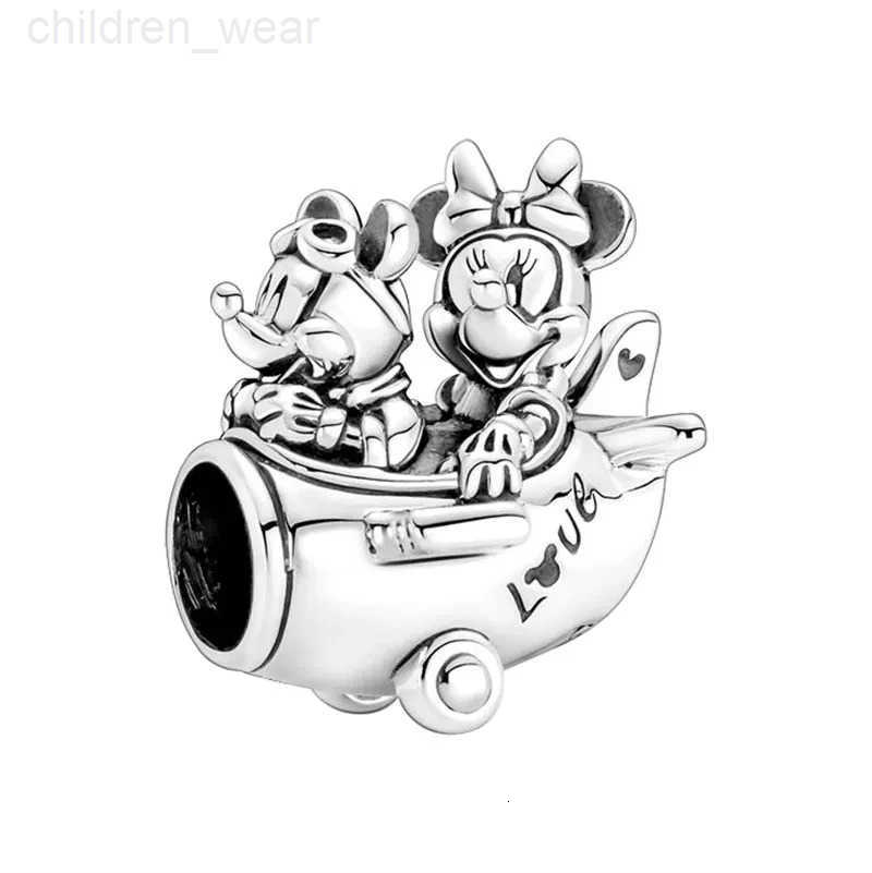 Disney Hot Selling Disney 100th Princess Pumpkin Car Mickey Minnie Elephant Charm Stitching Beads Suitable For Original Bracelets DIY W20250716