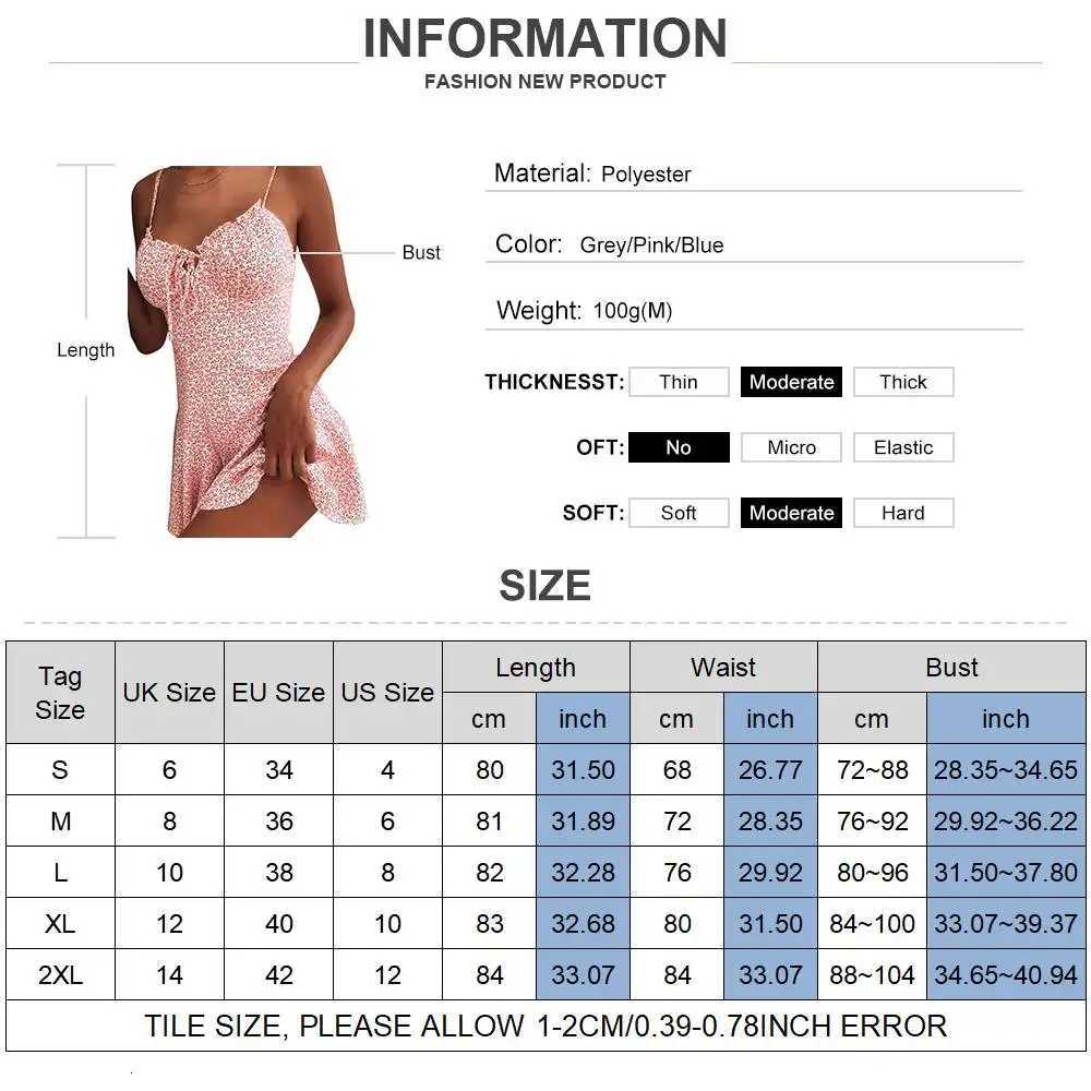 2024 Summer Sexy Floral Camisole Dress for Women Sexy Bodycon Short Sundress Mini Skirt Female Beach Vacation Dress L XL R250716