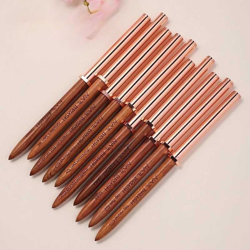 Nail Glue Phototherapy Pen UV Gel Brush Pen Acrylic Brush Professional Nail Art Brushes Painting Drawing Brush Manicure ToolsXJ2500716