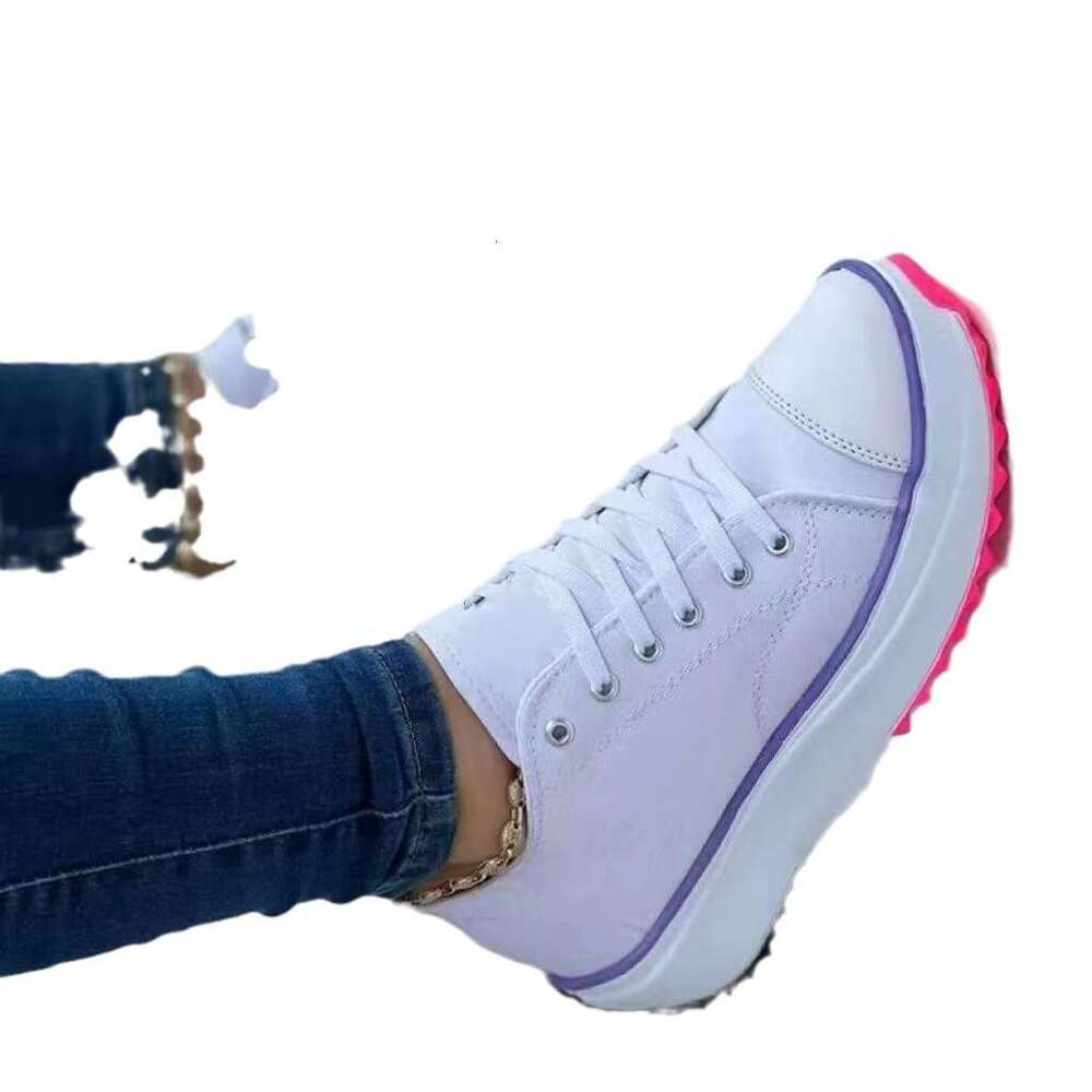 New Casual for Women 2023 Autumn Summer Round Toe Canvas Solid Color Low Top Plus Size Women's Shoes