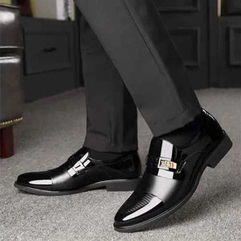 Business Official Social Shoe Male Leather Casual Not 39 Gentleman New Elegant and Classic Italian Suit Party Mens Formal Shoes Y250715
