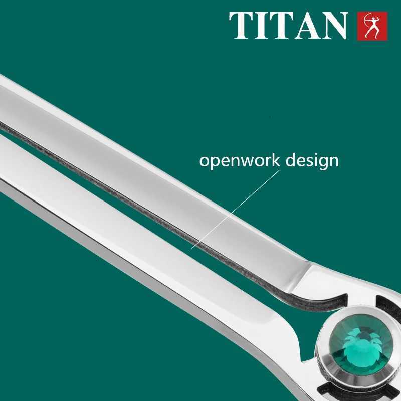 7.0 7.5 inch professional grooming scissors TITAN pet tools dog cutting machine pet grooming scissors W250716
