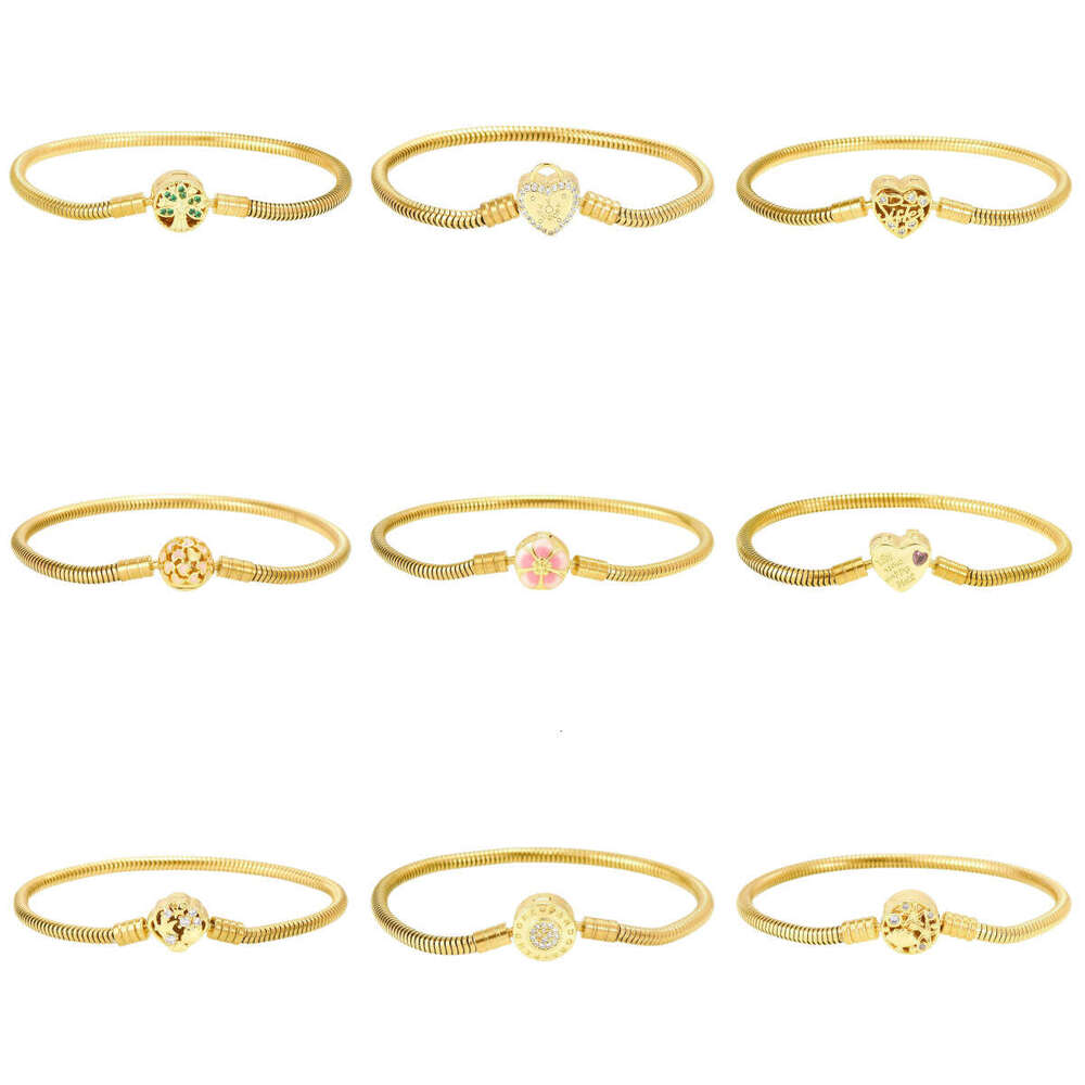 Pan's Handmade Bracelet Accessories Pendant Beads Versatile Simple High-End Feel DIY Basic Chain A04