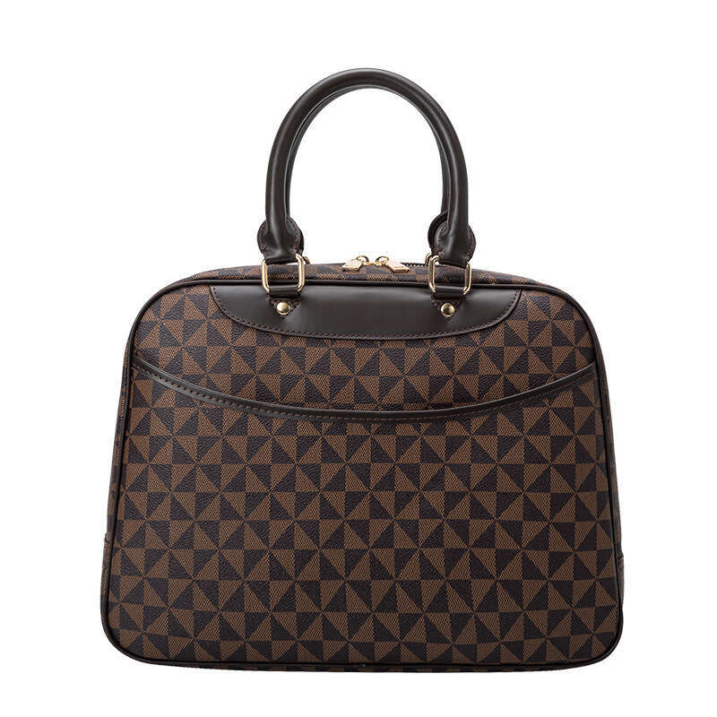Lacel Urwebin Shoulder Bags for Women's Small Square Versatile Large Capacity Korean Style Handbag Printed Socialite Elegant Bag