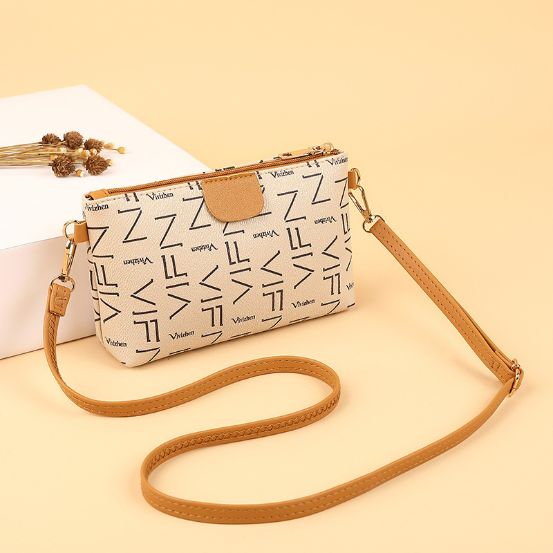Designer Stylish Versatile Shoulder for Women Fashionable Simple Clutch 2021 Printed Crossbody Light Luxury Women's Bag
