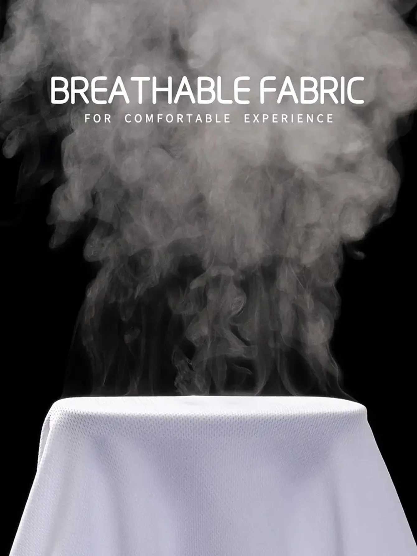 Round Neck T-Shirt 4-Pack White Ultra-Light Mens Quick Drying Breathable Sweat-Absorbent Shirt Suitable for Fitness Gym and Run Z250715