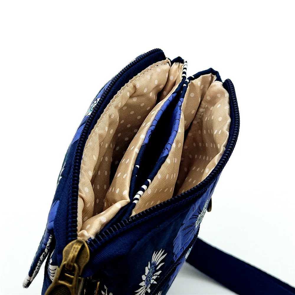 Cotton Floral Womens Crossbody Shoulder Bag Ladies Mini Handbag Female Cloth Sack Small Phone Purse Wallet Pouch for Girls 2025