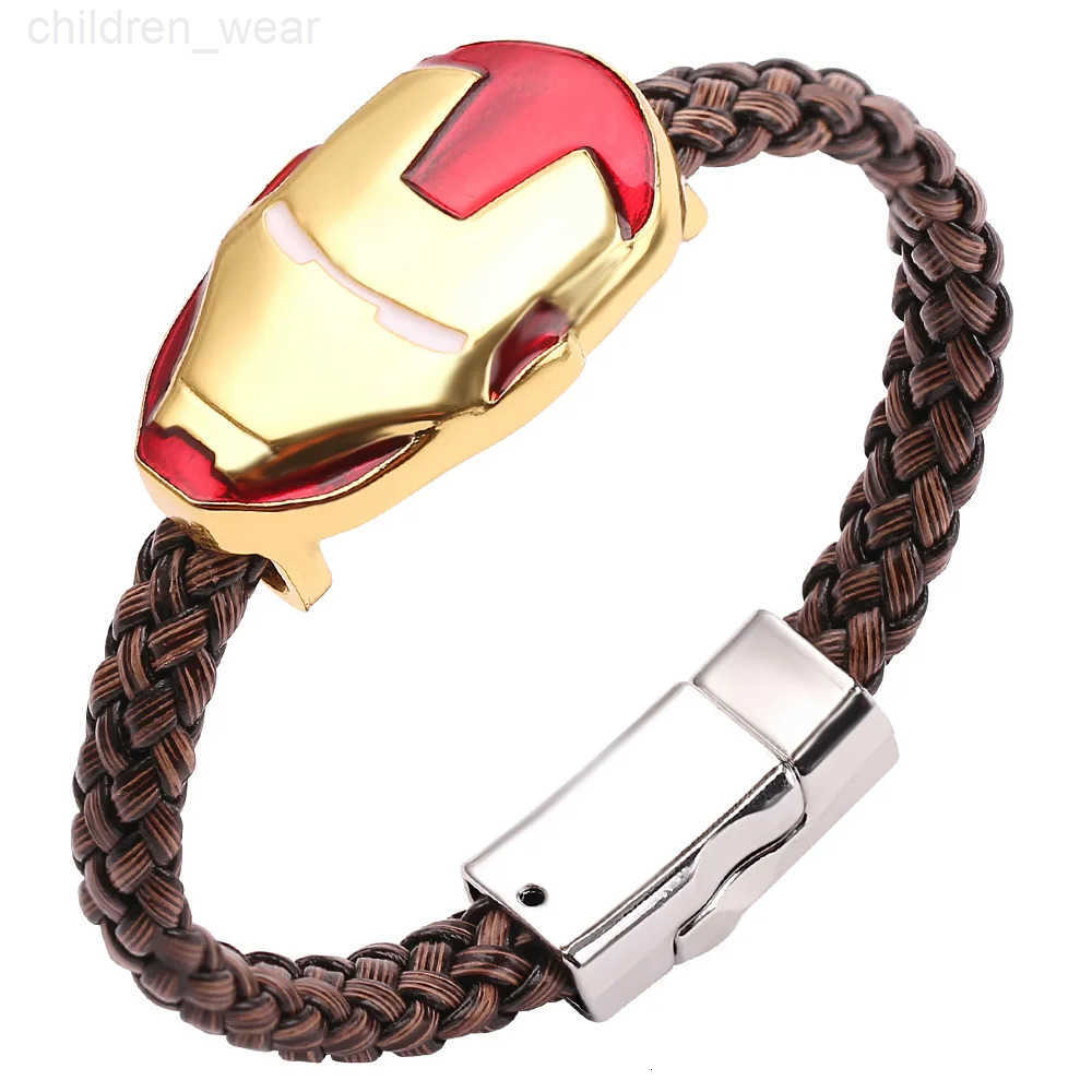 Disney Marvels Spidermans Bracelets Kids Anime Action Figures Bangles Boys Cosplay Classic Toys Women Men Fashion Jewelry Children Gift W20250716