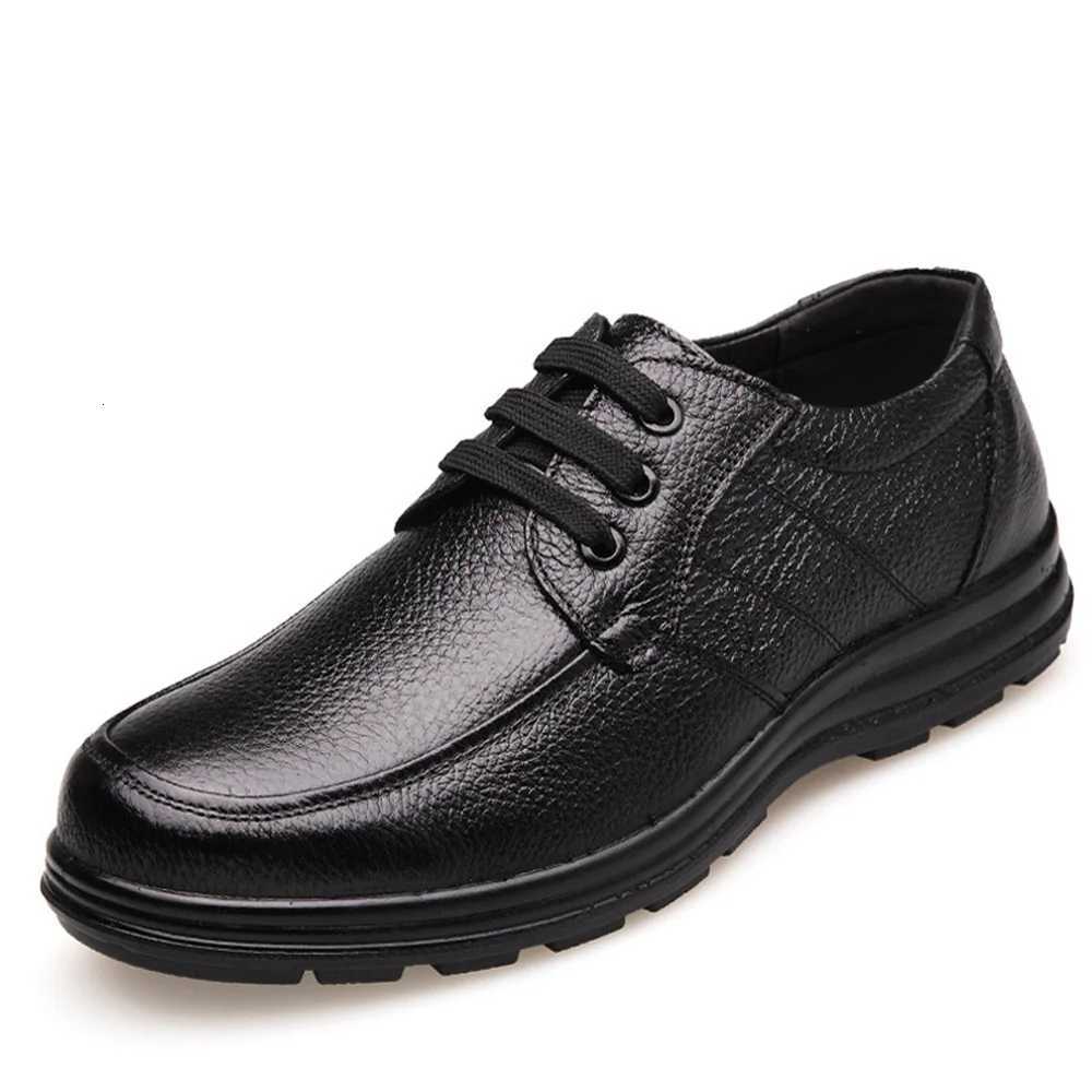 Genuine Leather Mens Casual Shoes Handmade Fashion Comfortable Breathable Mens Shoes Comfortable Casual Shoes W250716