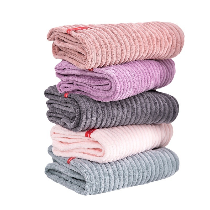 5-piece pack New dry hair cap thickened female absorbent head towel shampoo ultra-fine dimensional thickened shower cap strong water absorption