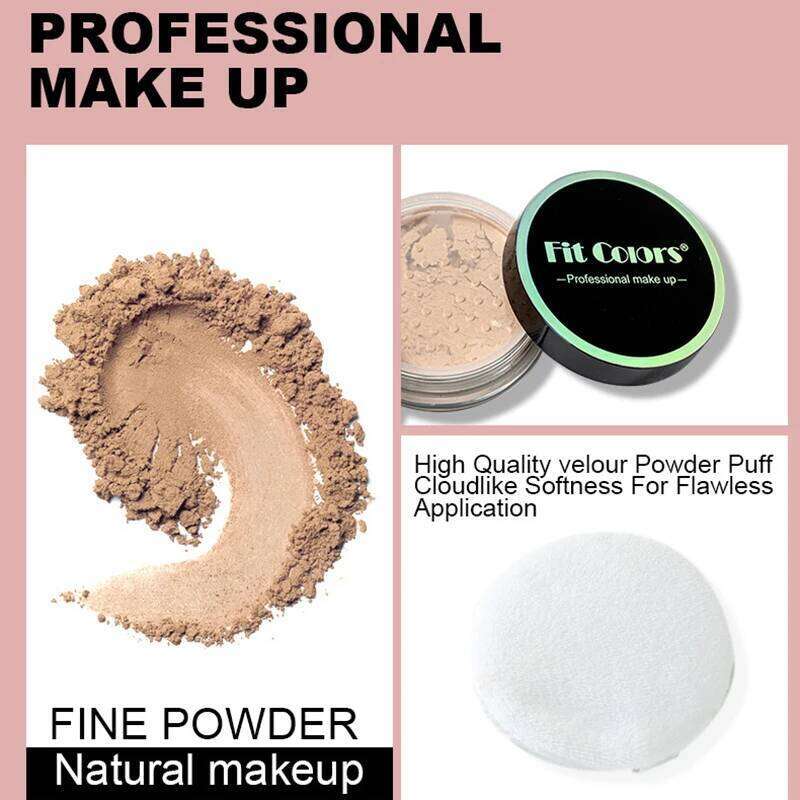 Sunscreen Loose Oil-control Face Setting Matte Finish Powder Fixed Makeup Brighten Foundation Base Cosmetic X250716