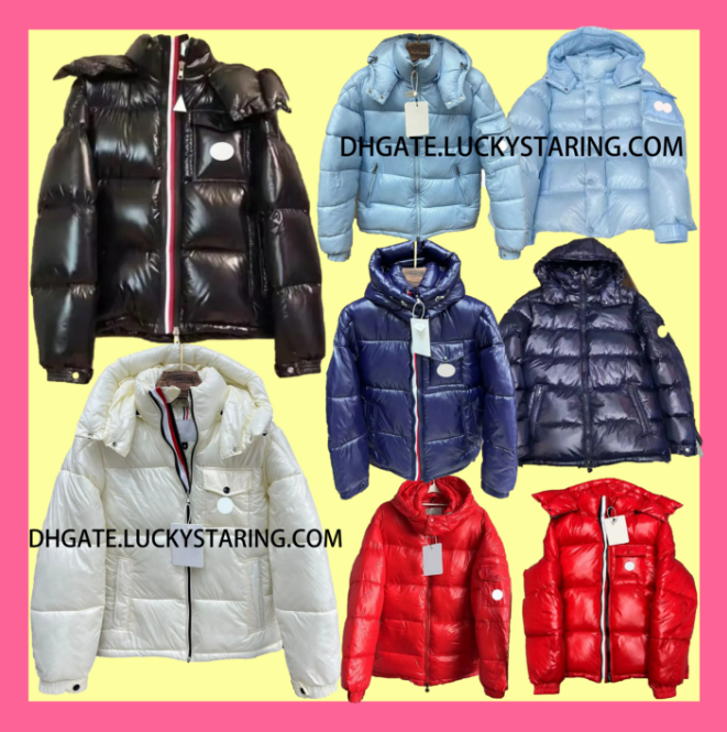 puffer jacket Designer jacket Mon mens coat warmer thick hooded NFC jacket womens fashion style slim high quality white duck puffer zip up jackets Asian Size M-5XL
