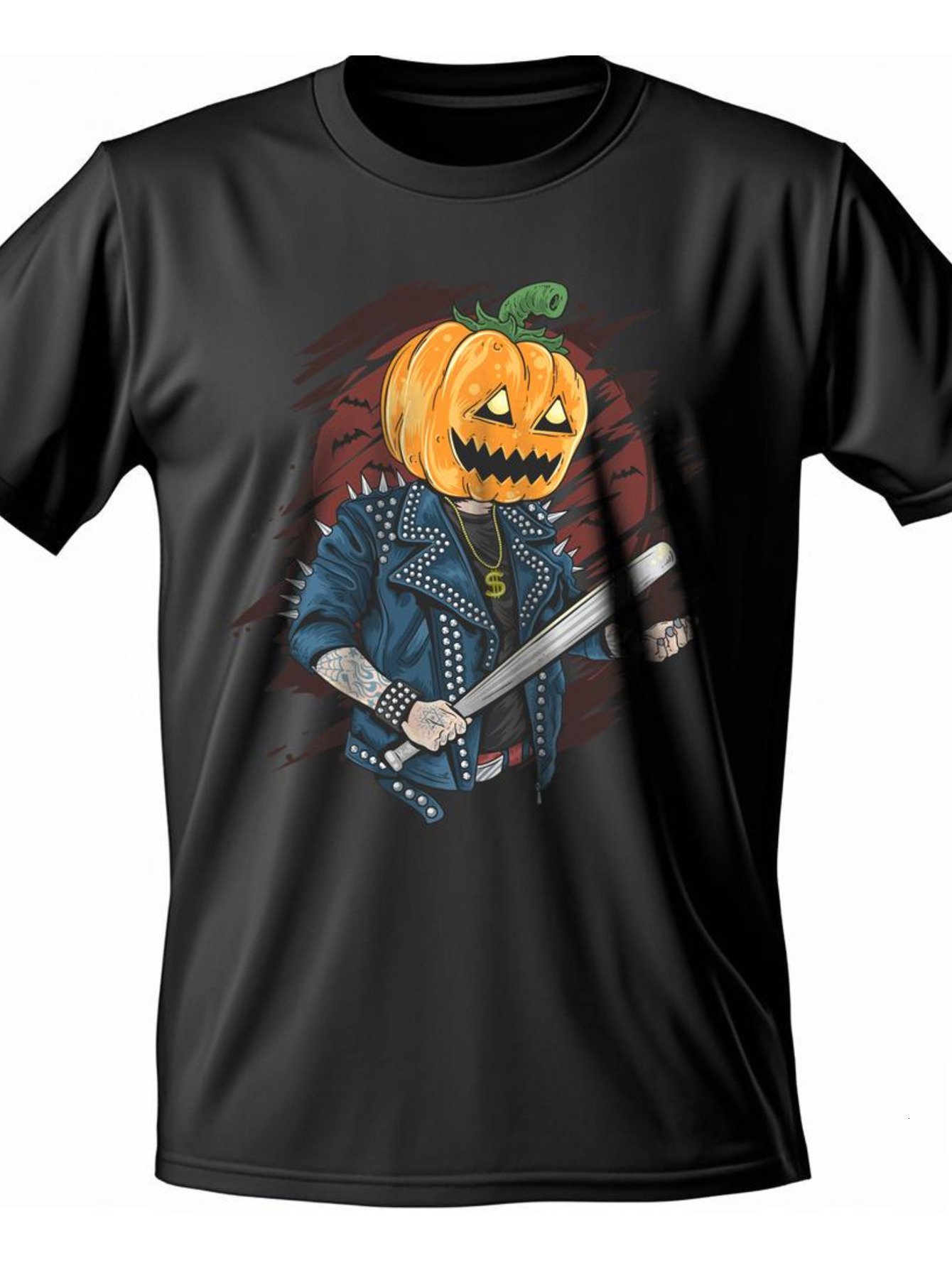 VogueEpoch text White 180g S-3XL Short sleeve Men Graphics Adult black T Shirts Round collar Cotton Halloween Wed b4