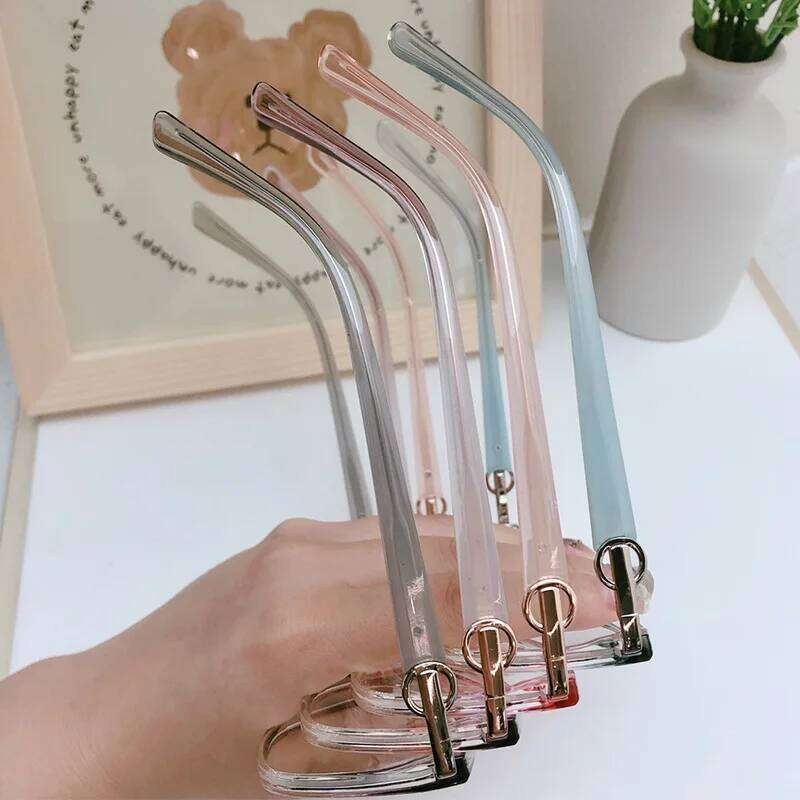 Cat Eye Glasses Women Anti-blue Eyewear New Fashion Polygon Ultra Light TR90 Transparent Optical Prescription Eyeglasses