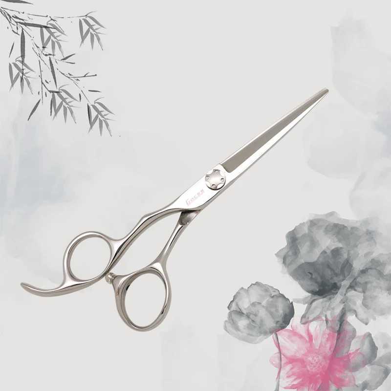 Gocss Brand High-end ATS314 Steel 5.5 Inch Left Hand Hair Cutting Scissors Hairdressing Shears Salon Tools For Barber Use W250716