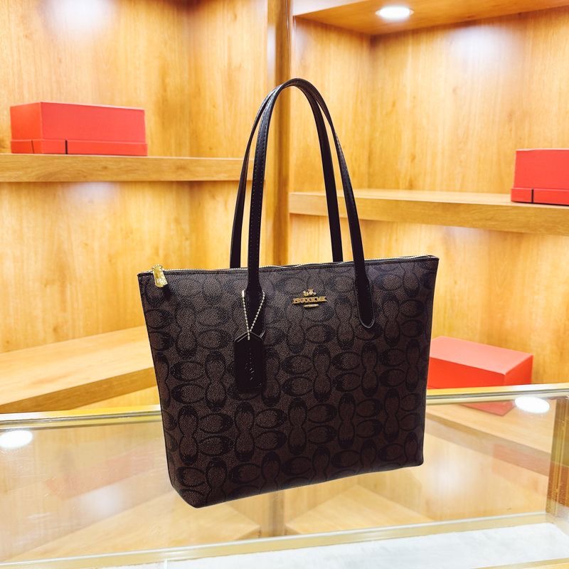 Designer Tote Bag Large Capacity for Women, Luxury Leather Shoulder & Crossbody Handbag, Multi-pocket Wallet Insert, Fashion Shopping Bag with Detacha