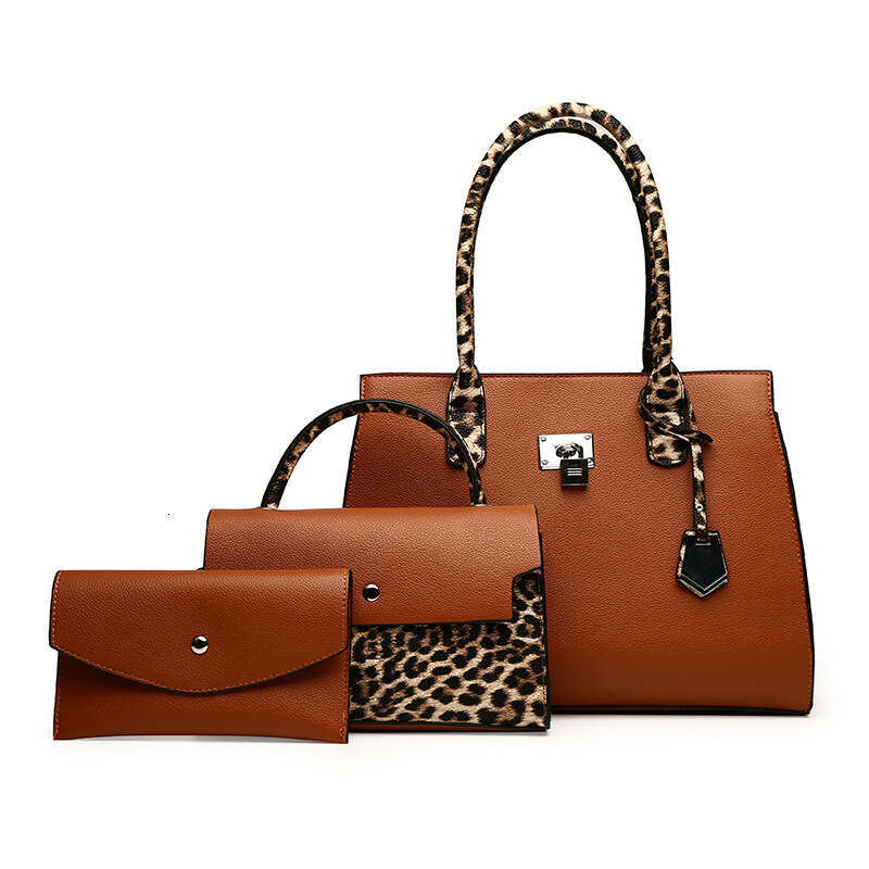 Three-Piece Set Mother-Daughter for Women New Urban Simple Large Capacity Ladies Handbag Crossbody Shoulder Bag