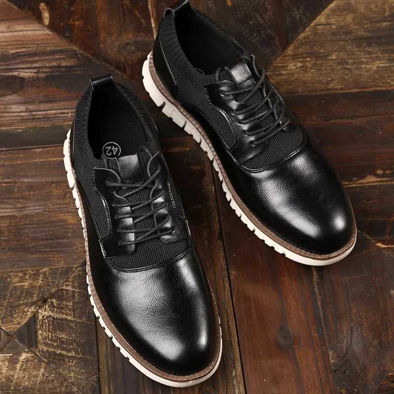 Fuqiao New Lightweight Men Summer Shoes Fashion Sneakers Comfortable Loafers Breathable Leather Casual Men Shoes W250716