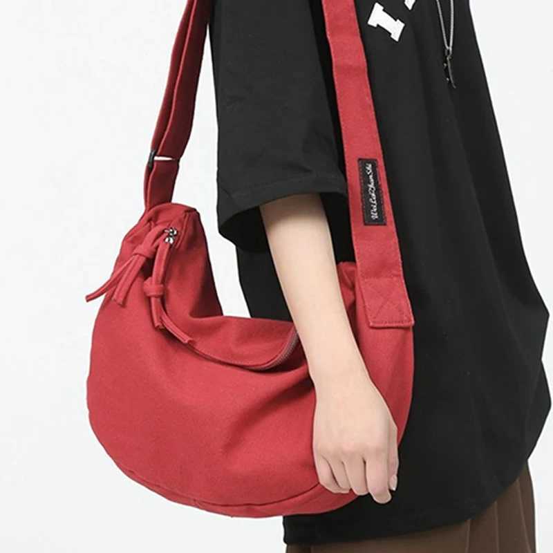 Large Capacity Casual Versatile Shoulder Bag Dumpling Bag