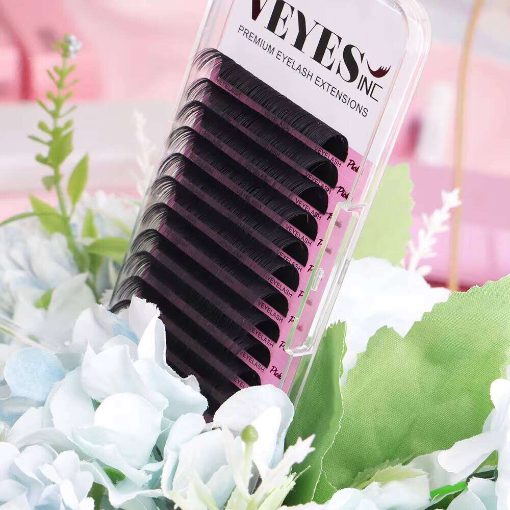 VEYES Wholesale Supplies 0.02 0.03 .05 Mega Volume Extension Trays Synthetic Individual Cashmere Lash Mix