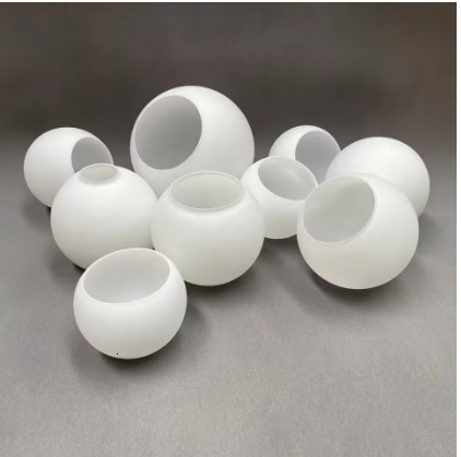 Glass Lamp Shade Replacement for Pendant Lamp White Frosted Replacement Glass Globes or Lampshades for Ceiling Wall Lights