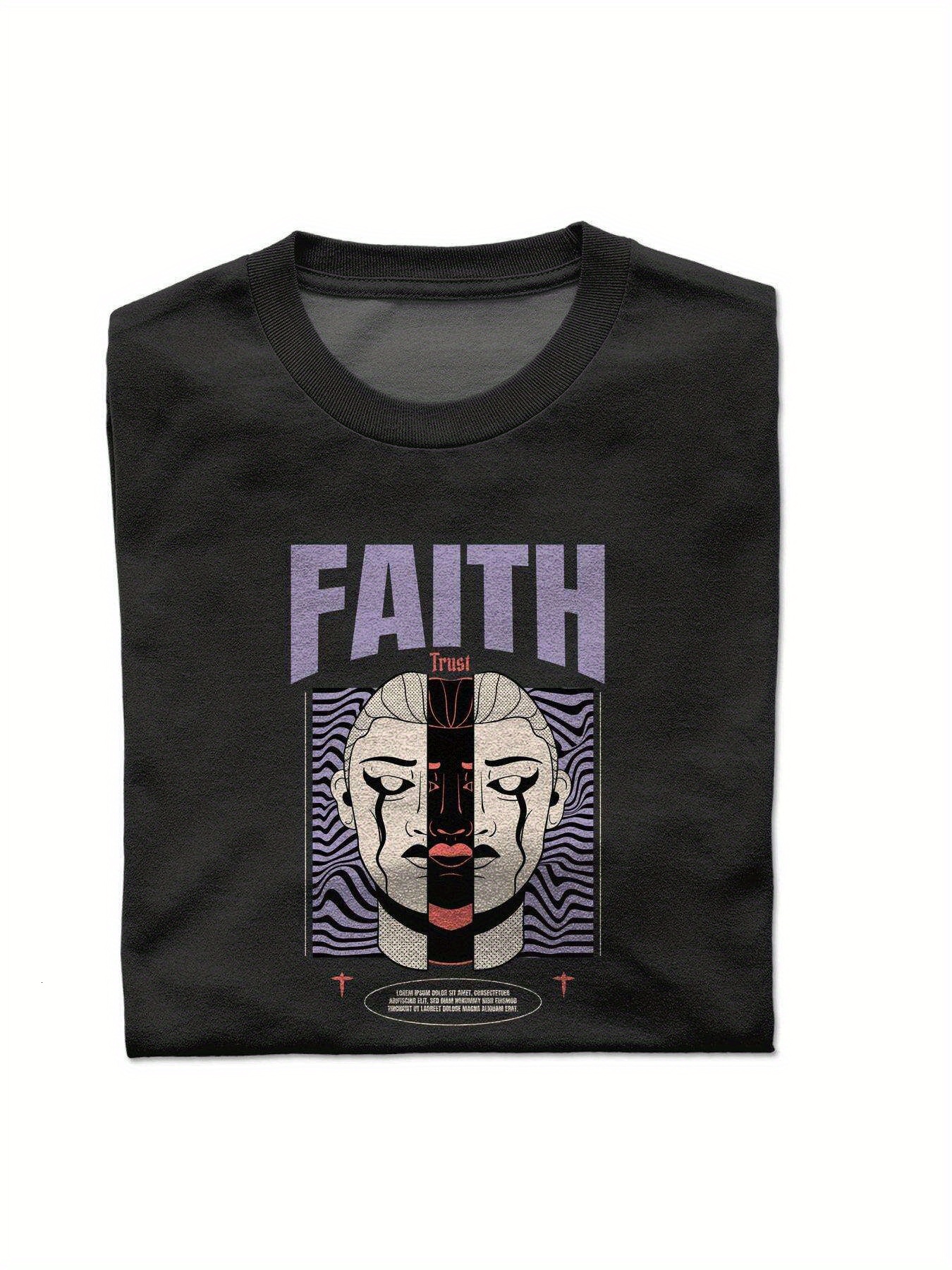VogueEpoch text Short sleeve S-3XL Men 180g black T Shirts Cotton White Adult pattern Round collar Wed 9c