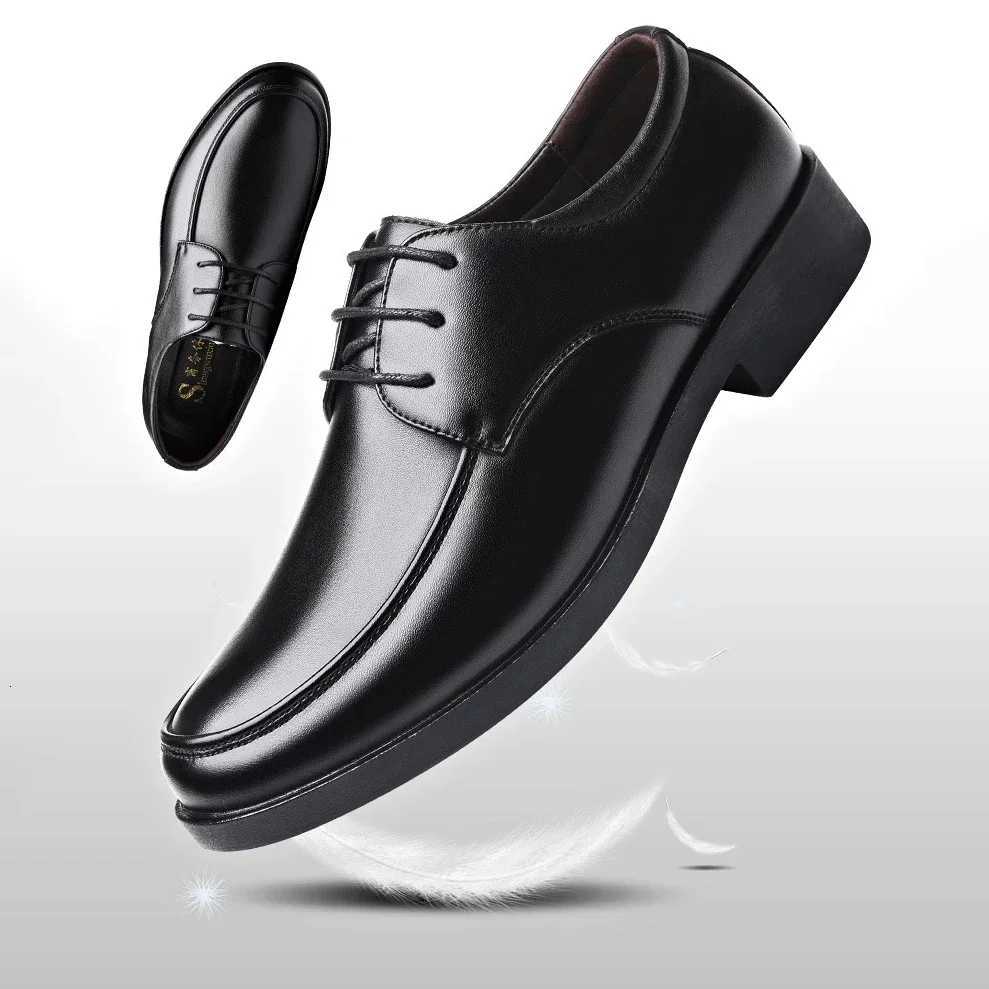 Mens Dress Shoes Mens Formal Original Leather Italian Skin Shoes for Men Elegant Casual Business Luxury Social Male Shoe Y250715
