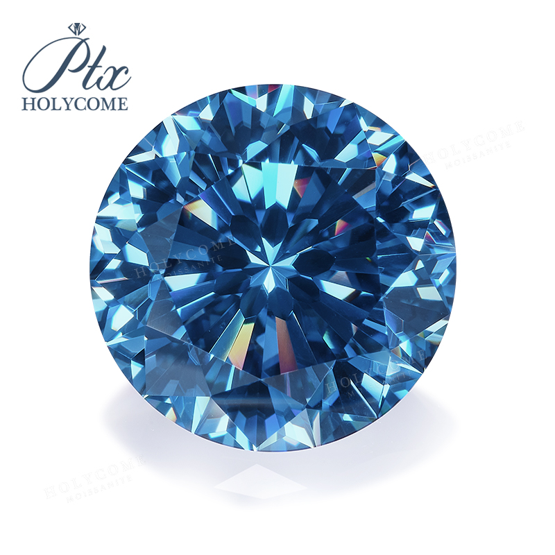 9 Heart 1 Flower Moissanite Pass Diamond Tester GRA Multicolored Loose Moissanite VVS1 Round Shape Gemstone for Fine Jewelry Making
