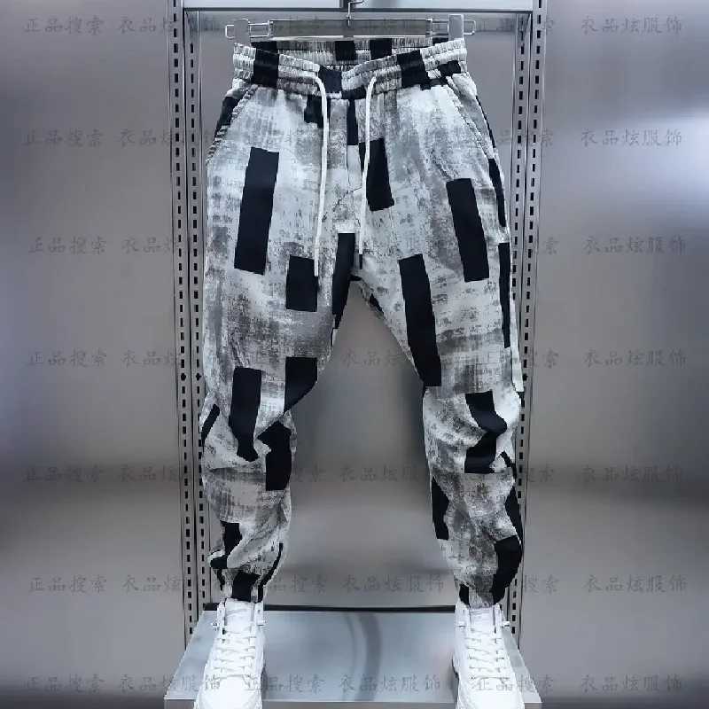 Mens Clothing Trousers for Men Pants Sport Male Clothes Baggy Pants Man Korean Popular Clothes Running Gym Jogging Sweatshirt y250716