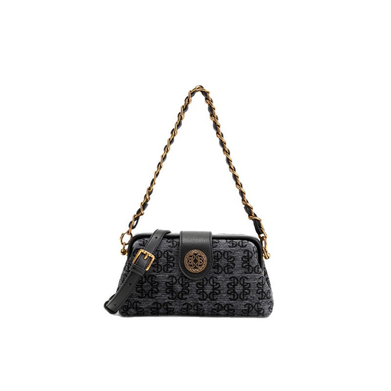 Free Shipping New Designer Shoulder Bags Embroidered Classic Dumpling Bun luxury vintage Shoulder Cross black brown