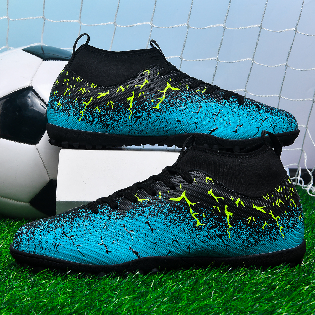 Men's Football Shoes with Broken Studs - Suitable for Children & Students