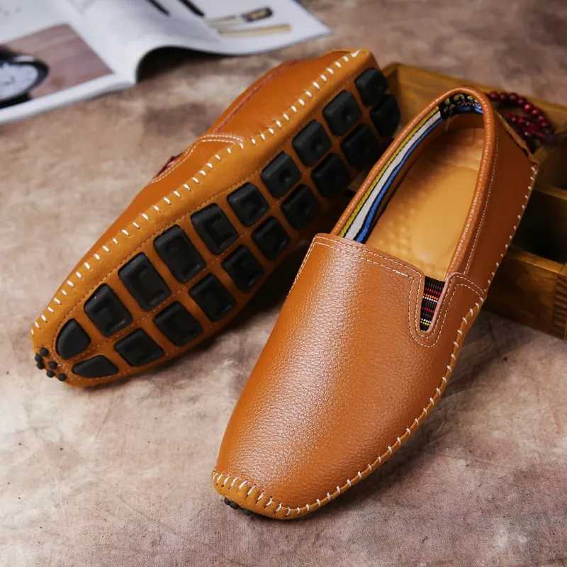 Fashion Men Shoes Comfortable Mocassin Men Luxury Brand Classic Loafers Men New Arrival Mens Dress Shoes Plus Size W250716