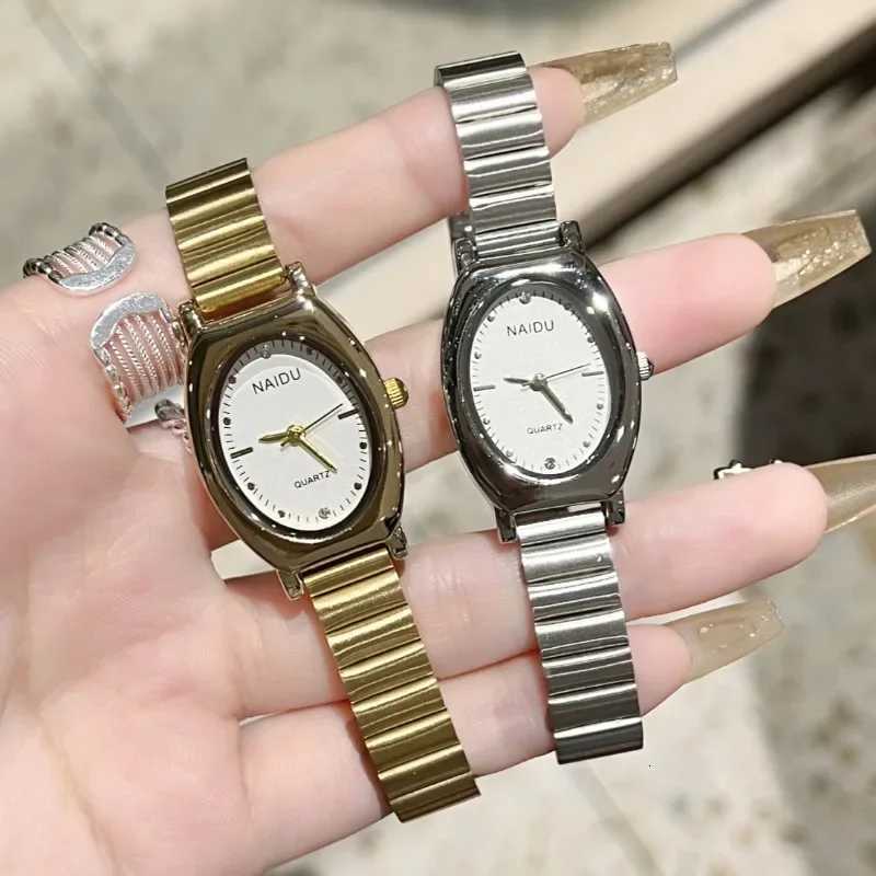 Luxury Wen Adjustable Stainless Steel Strap Ladies Quartz Fashion Gift Wrist Dropsing Womens Watch Y250715