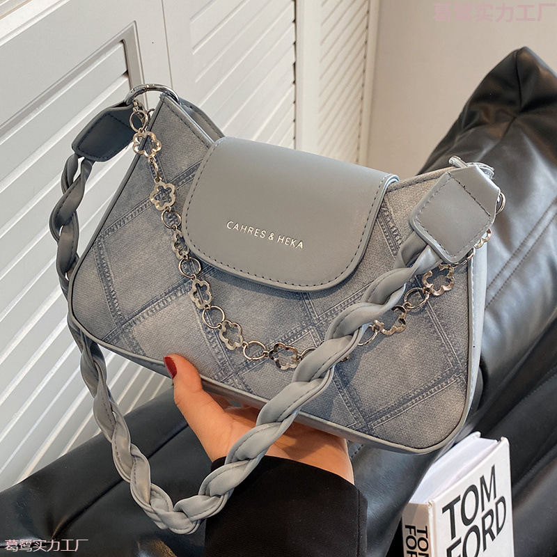 Designer This Year's Trend Niche Bags for Women Summer 2025 New High-end Texture Crossbody Shoulder Underarm Light Luxury Women's Bag