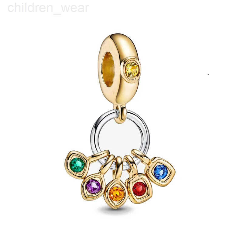 Disney Fashion Diy European Girl Hand Pendant For Original 925 Sterling Silver Plated Bracelet Necklace For Women Jewelry W20250716