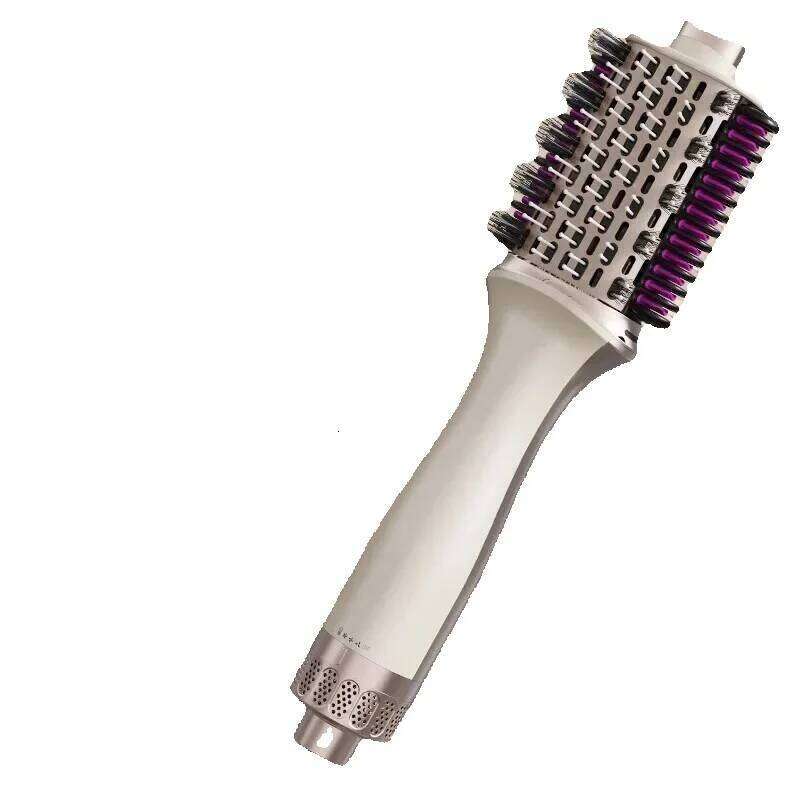 New Three-In-One Multi-Functional Hot Air Comb Automatic Curl Straight Blow Dryer Wet/Dry Dual-Purpose Hair Styling Brush