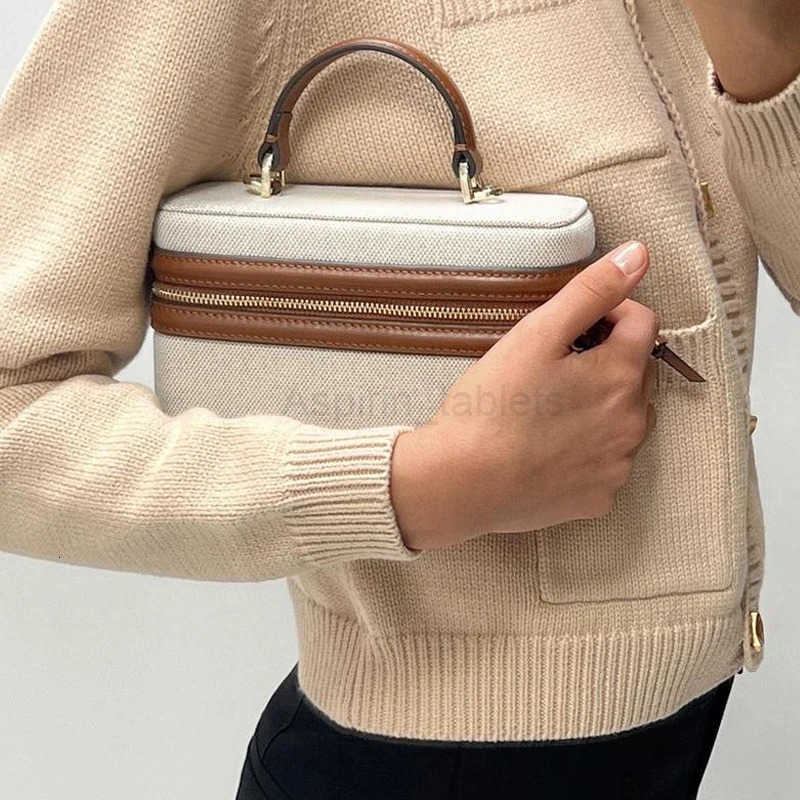 Fashion Box Women Handbags Designer Thick Canvas Shoulder Crossbody Bags Casual Spring and Summer Small Purses M250716