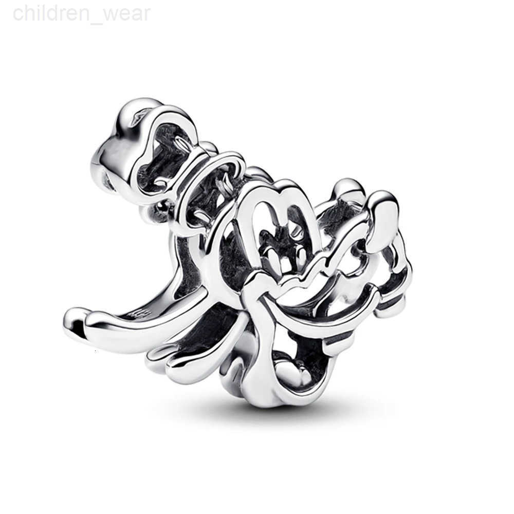 Disney 2025 New MINISO Mickey Minnie Donald Duck Series Charm Beads for Women Jewelry Making fit Original Pan Charms Bracelet Gift DIY W20250716