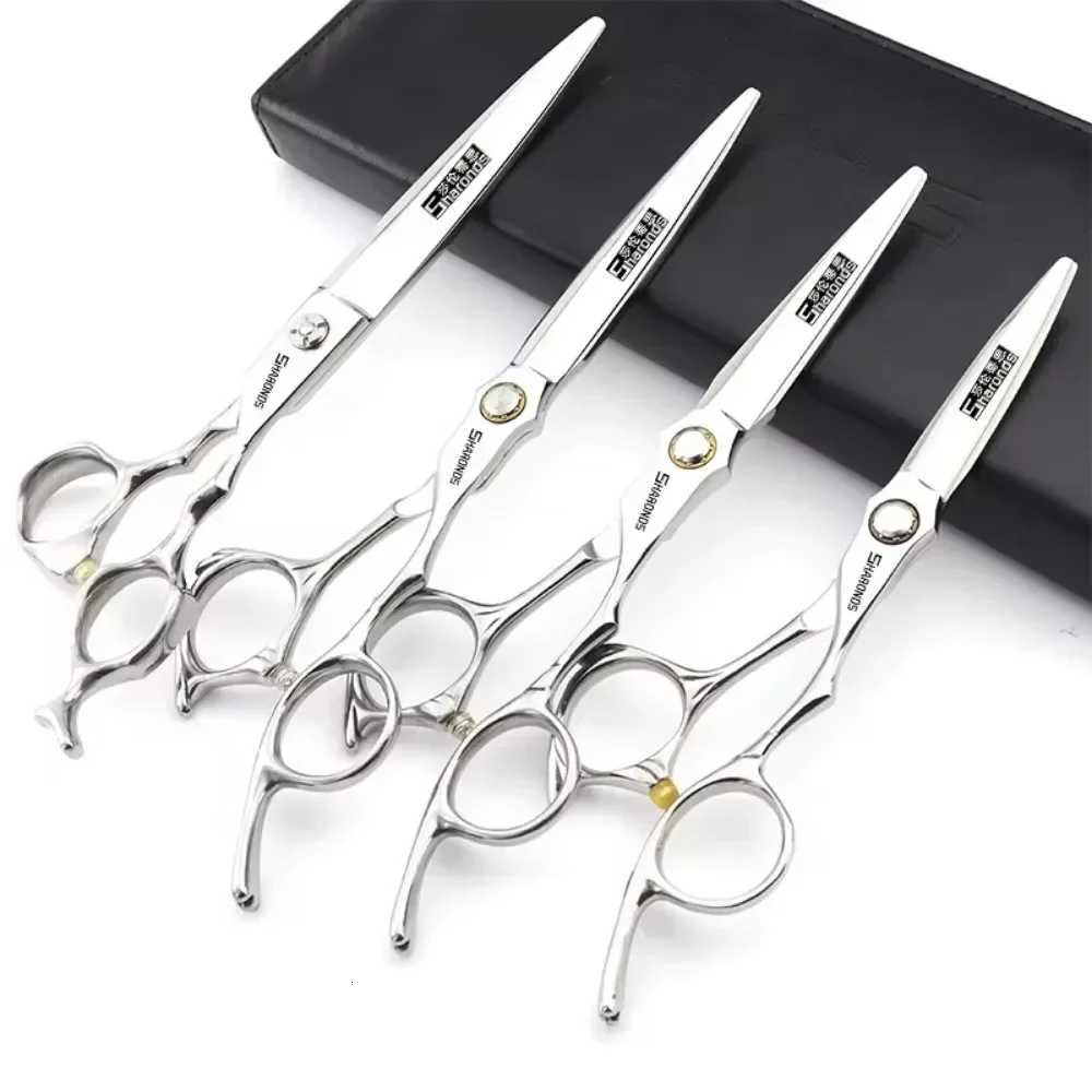 SHARONDS Hairdressing Professional Scissors 5.5/6/6.5/7/8 Inch Barber Supplies Dedicated Hairdresser Clippers Styling Shears W250716