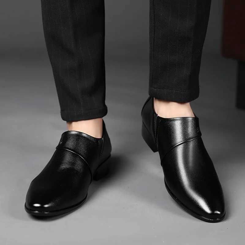 0xford Leather Shoes for Men Luxury Big Size 38-50 Men Dress Shoes Business Party Wedding Office Work Shoe 2025 New Men Loafers Y250715