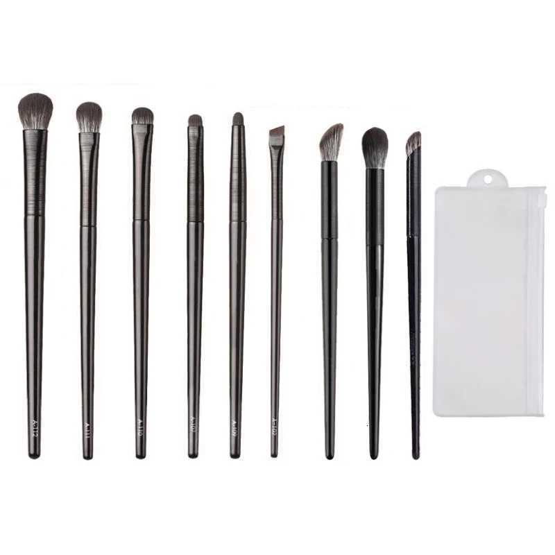 Soft Bristle Eyeshadow Brushes 10-piece Set Eye Makeup Smudge Undercover Eyeliner Blade Eye Detail Small Makeup BrushesXJ2500716