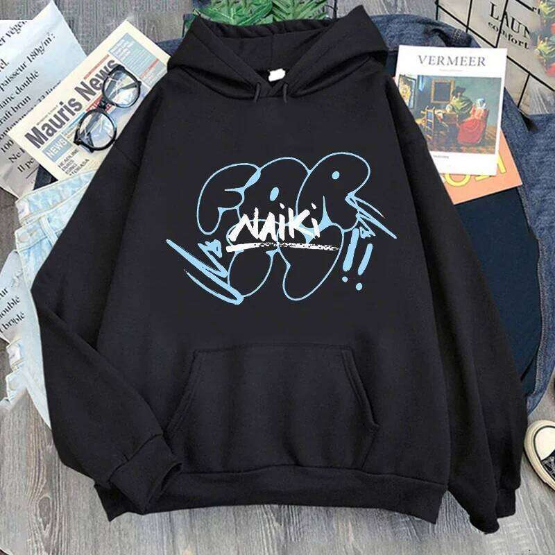 Nicki Nicole FORTY Fans Print Letter Hoodie Trend Pullover Creative Design Clothes Unisex High Street Autumn Winter Sweatshirts